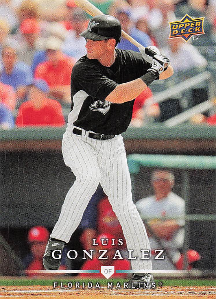 2008 Upper Deck First Edition Baseball Factory Set Luis Gonzalez #363
