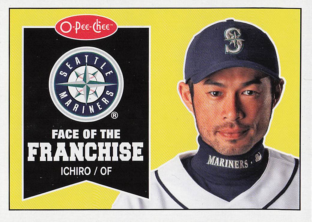 2009 O-Pee-Chee Baseball Pee-Chee - Face of the Franchise Ichiro #FF13