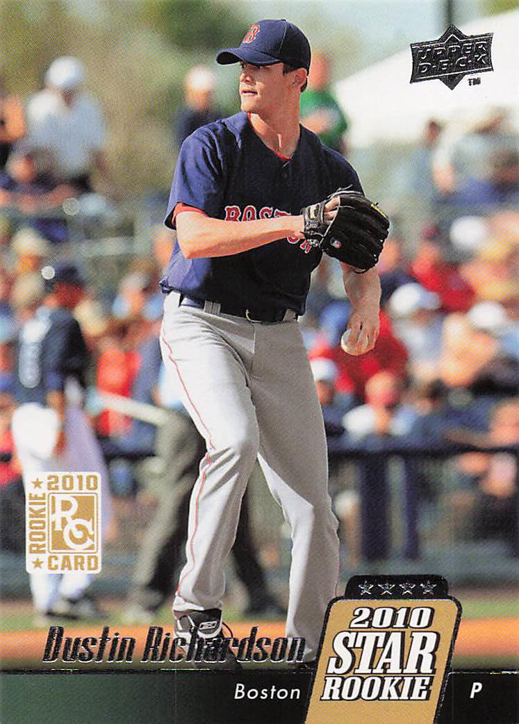 2010 Upper Deck Baseball Dustin Richardson #8 Rookie