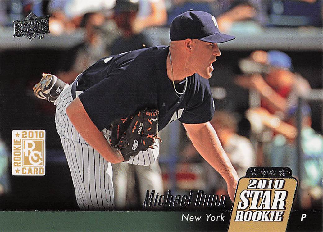 2010 Upper Deck Baseball Michael Dunn #15 Rookie