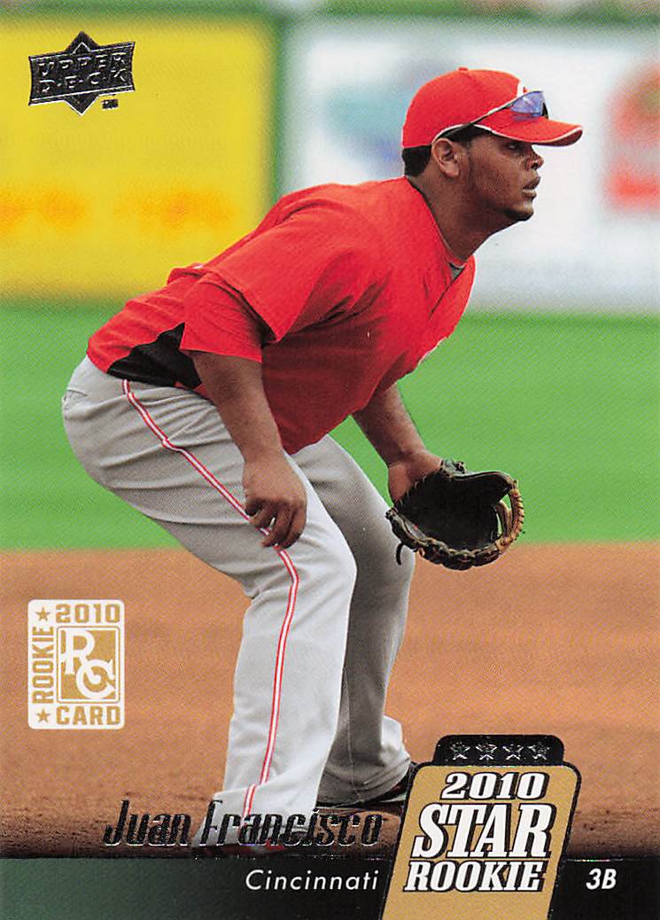 2010 Upper Deck Baseball Juan Francisco #17 Rookie