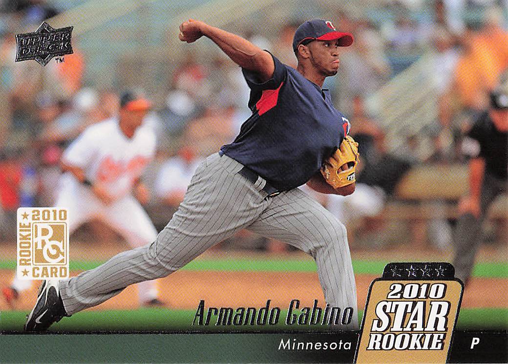 2010 Upper Deck Baseball Armando Gabino #20 Rookie