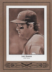 2010 Upper Deck Baseball Portraits Lance Berkman #SE-34