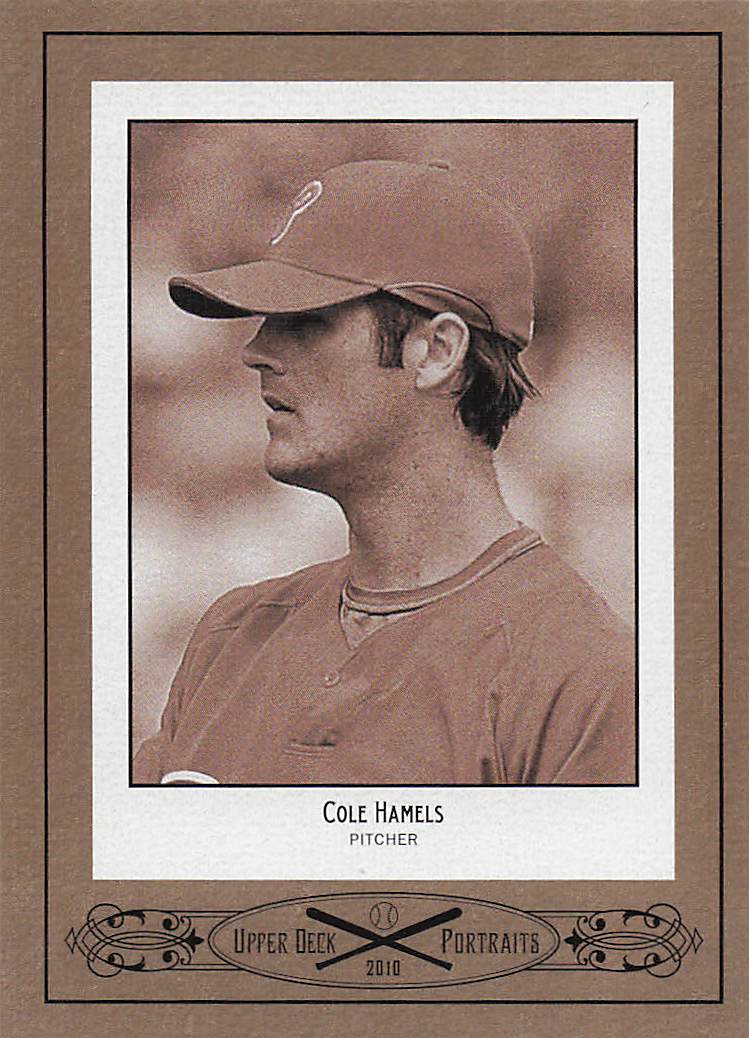 2010 Upper Deck Baseball Portraits Cole Hamels #SE-66