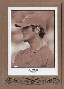 2010 Upper Deck Baseball Portraits Cole Hamels #SE-66
