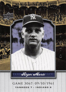 2008 Upper Deck Yankee Stadium Legacy Baseball Roger Maris #3065
