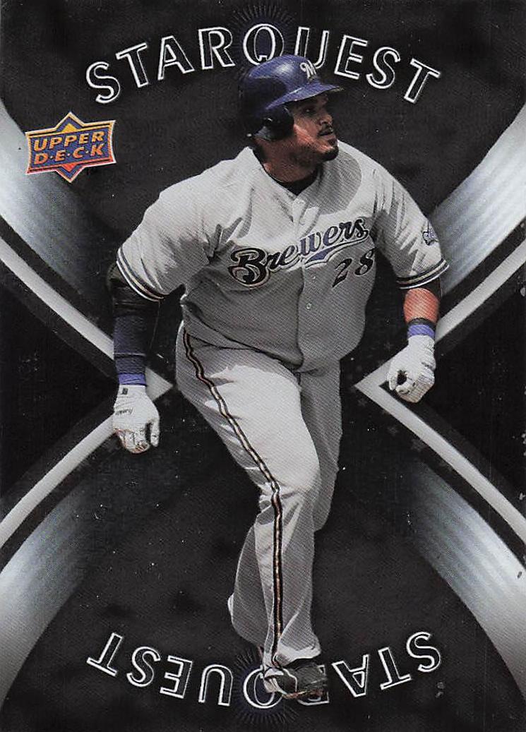 2008 Upper Deck Baseball StarQuest Common Prince Fielder #SQ-3