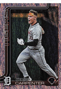 2025 Topps Baseball Holo Foil Kerry Carpenter #543