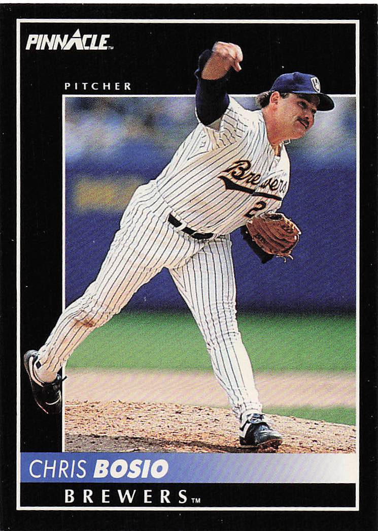 1992 Pinnacle Baseball Chris Bosio #367