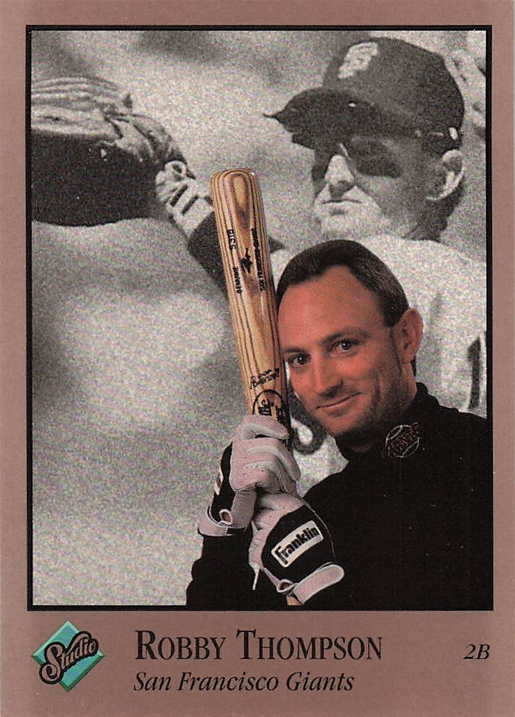 1992 Studio Baseball Robby Thompson #119
