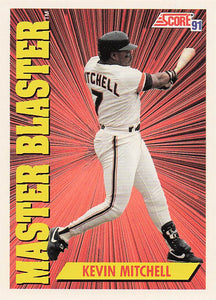 1991 Score Baseball Kevin Mitchell #406