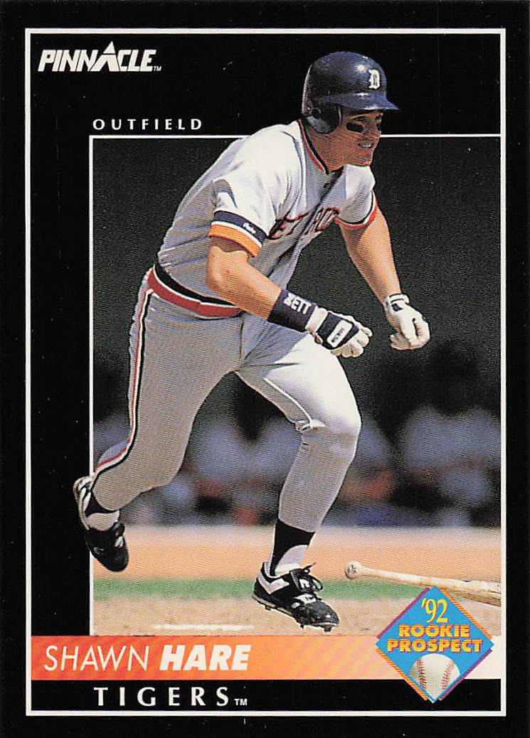 1992 Pinnacle Baseball Shawn Hare #598 Rookie