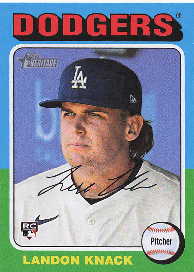 2024 Topps Heritage Baseball Landon Knack #532 Rookie