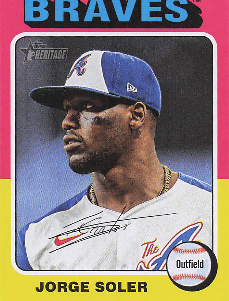 2024 Topps Heritage Baseball Jorge Soler #546