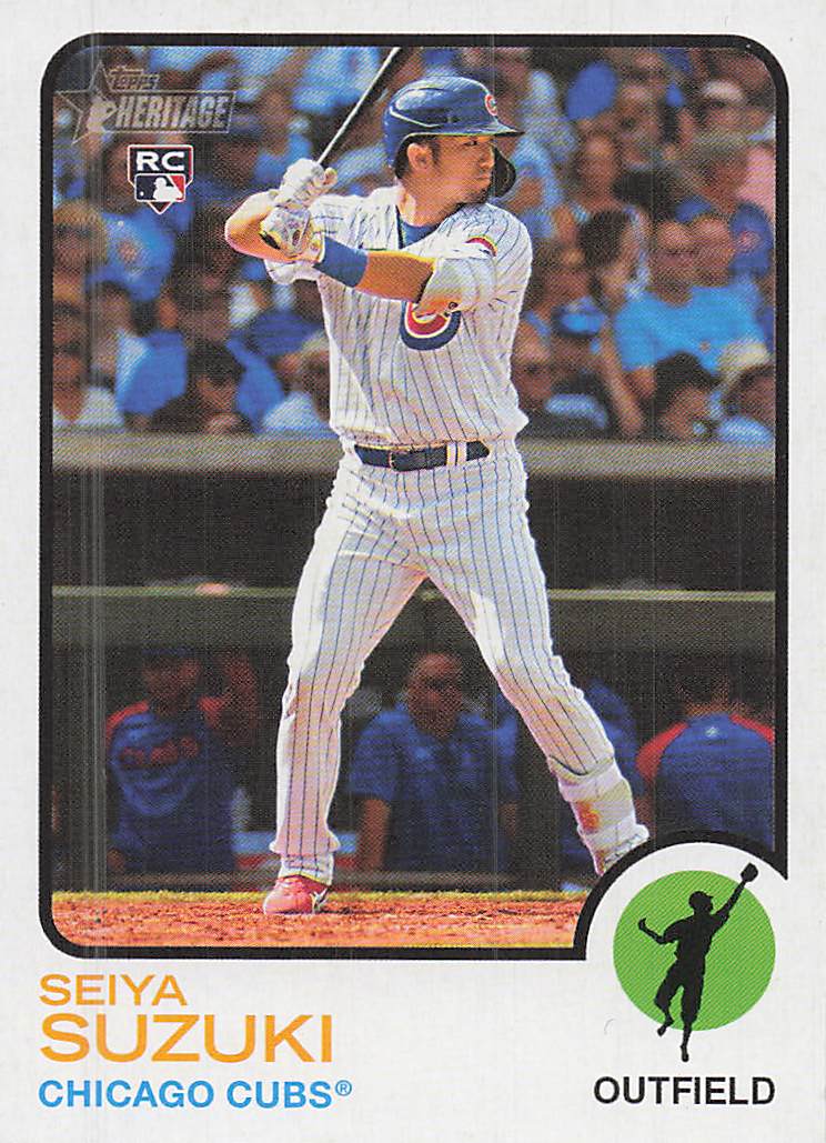 2022 Topps Heritage Baseball Seiya Suzuki #505 Rookie