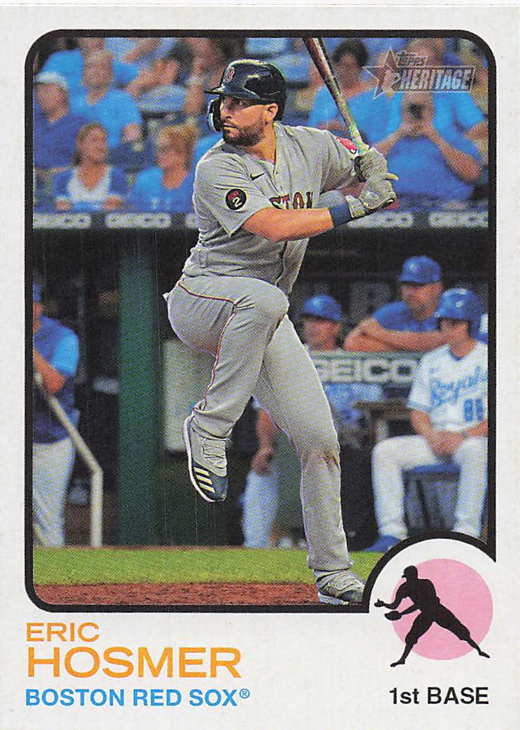 2022 Topps Heritage Baseball Eric Hosmer #550