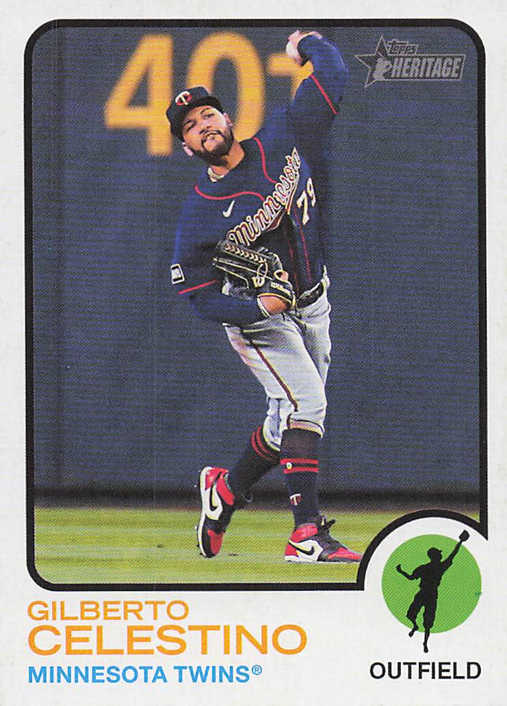 2022 Topps Heritage Baseball Gilberto Celestino #630