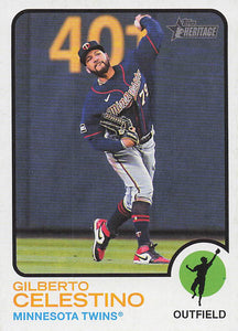 2022 Topps Heritage Baseball Gilberto Celestino #630