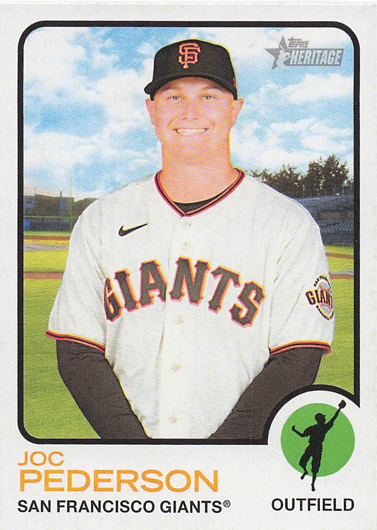 2022 Topps Heritage Baseball Joc Pederson #646