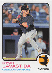 2022 Topps Heritage Baseball Bryan Lavastida #668 Rookie