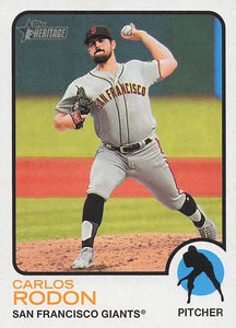 2022 Topps Heritage Baseball Carlos Rodon #678