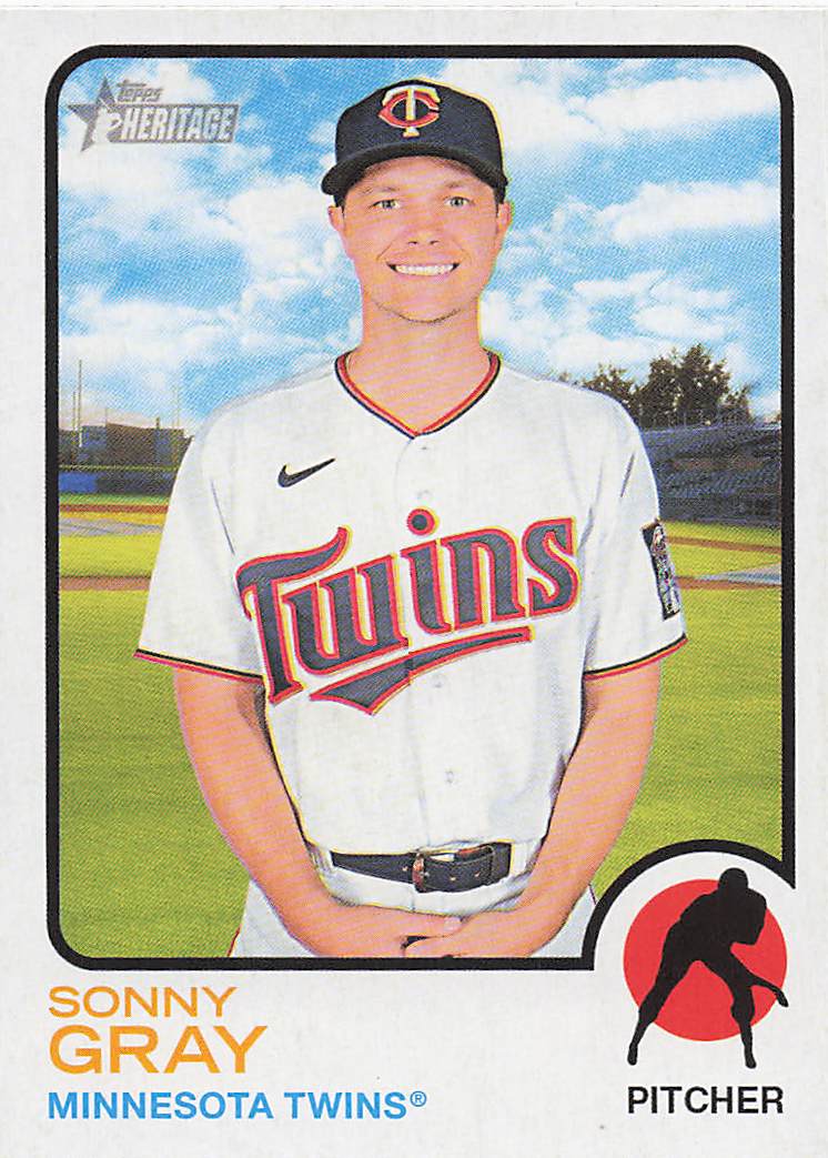2022 Topps Heritage Baseball Sonny Gray #683