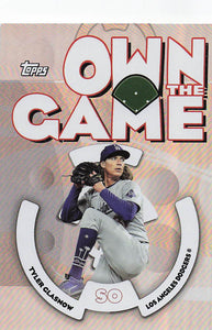 2024 Topps Archives 2006 Topps Own the Game Tyler Glasnow #06OTG-20
