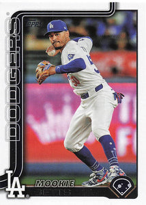 2025 Topps Chrome Baseball Refractors Mookie Betts #50