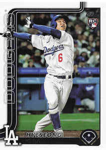 2025 Topps Baseball Hyeseong Kim #573 Rookie
