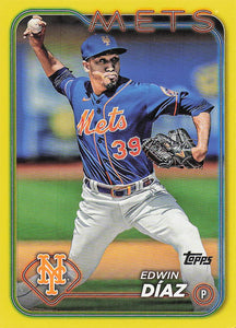 2024 Topps Baseball Yellow Edwin Díaz #120