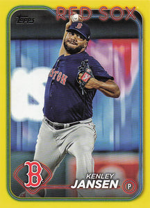 2024 Topps Baseball Yellow Kenley Jansen #267