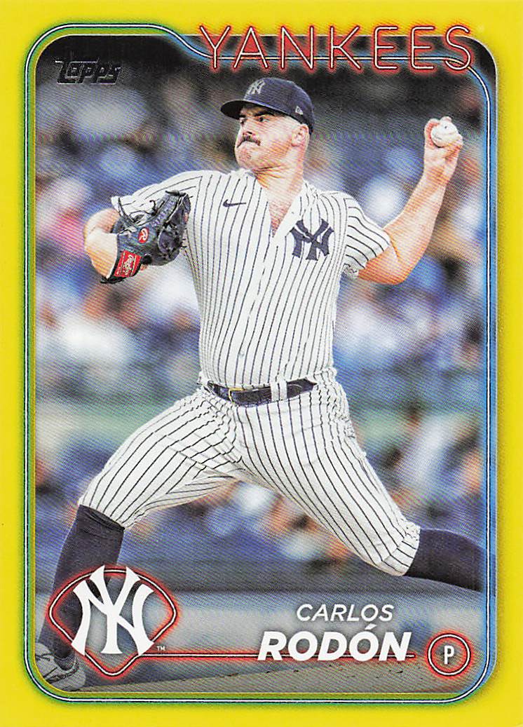 2024 Topps Baseball Yellow Carlos Rodón #593