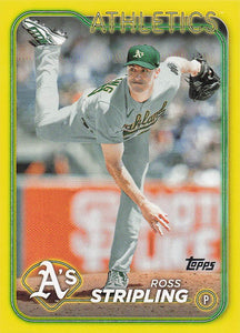 2024 Topps Baseball Yellow Ross Stripling #608