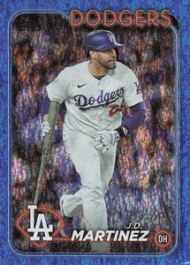 2024 Topps Baseball Blue Holofoil 267/999 J.D. Martinez #492