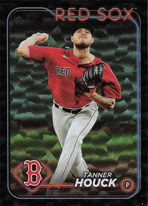 2024 Topps Baseball Black Crackle Foil Tanner Houck #377