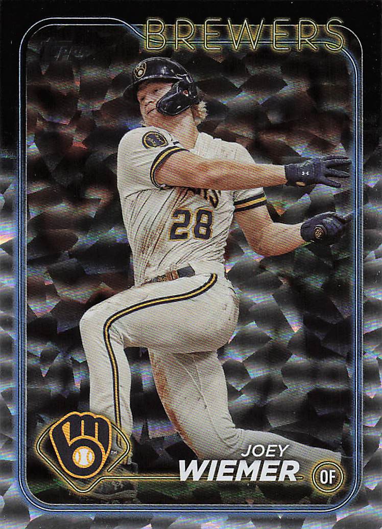 2024 Topps Baseball Silver Crackle Foil Joey Wiemer #9