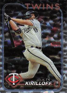 2024 Topps Baseball Silver Crackle Foil Alex Kirilloff #148