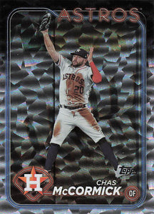 2024 Topps Baseball Silver Crackle Foil Chas McCormick #203