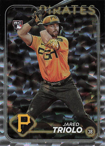 2024 Topps Baseball Silver Crackle Foil Jared Triolo #281
