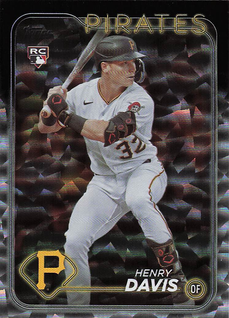 2024 Topps Baseball Silver Crackle Foil Henry Davis #295