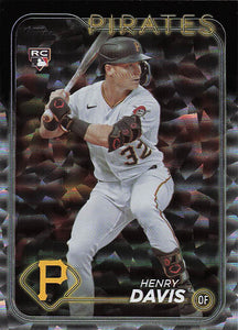 2024 Topps Baseball Silver Crackle Foil Henry Davis #295