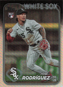 2024 Topps Baseball Rainbow Foil José Rodríguez #86