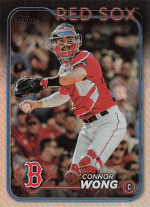 2024 Topps Baseball Rainbow Foil Connor Wong #104