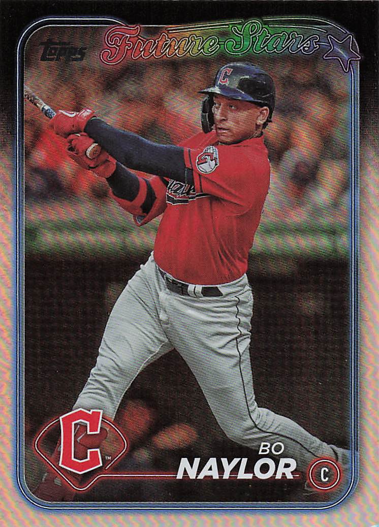 2024 Topps Baseball Rainbow Foil Bo Naylor #191