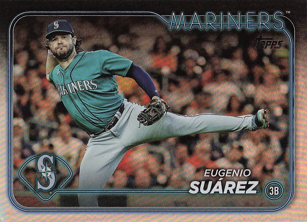 2024 Topps Baseball Rainbow Foil Eugenio Suárez #231
