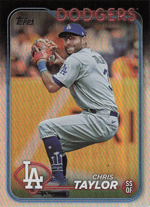 2024 Topps Baseball Rainbow Foil Chris Taylor #246