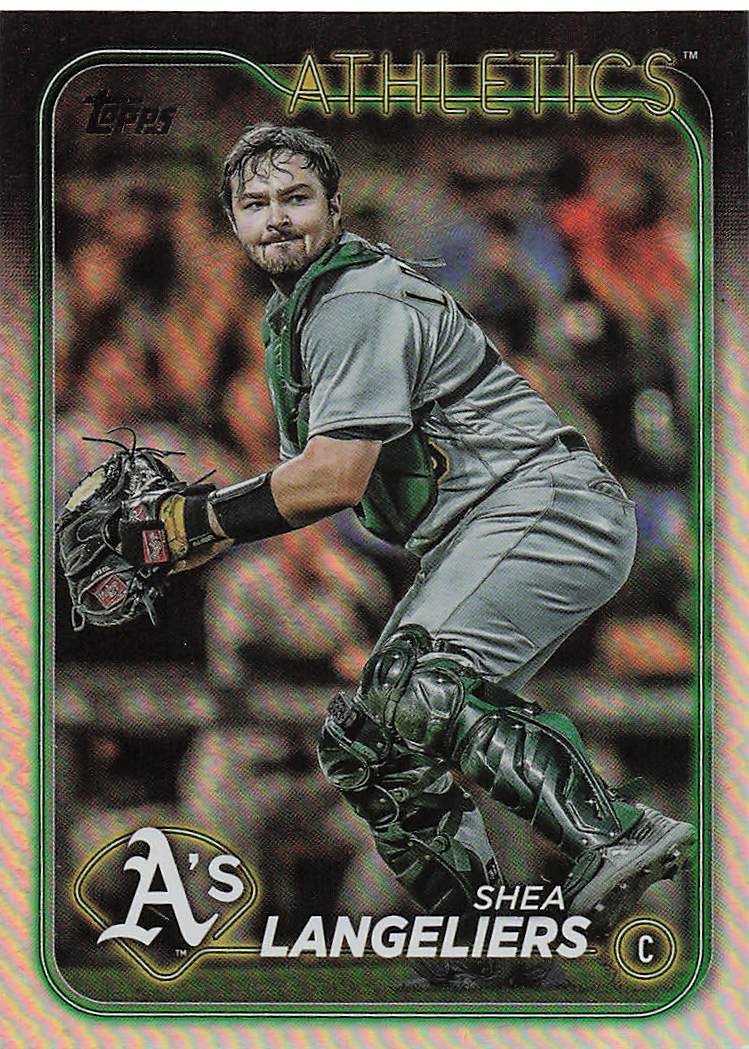 2024 Topps Baseball Rainbow Foil Shea Langeliers #278