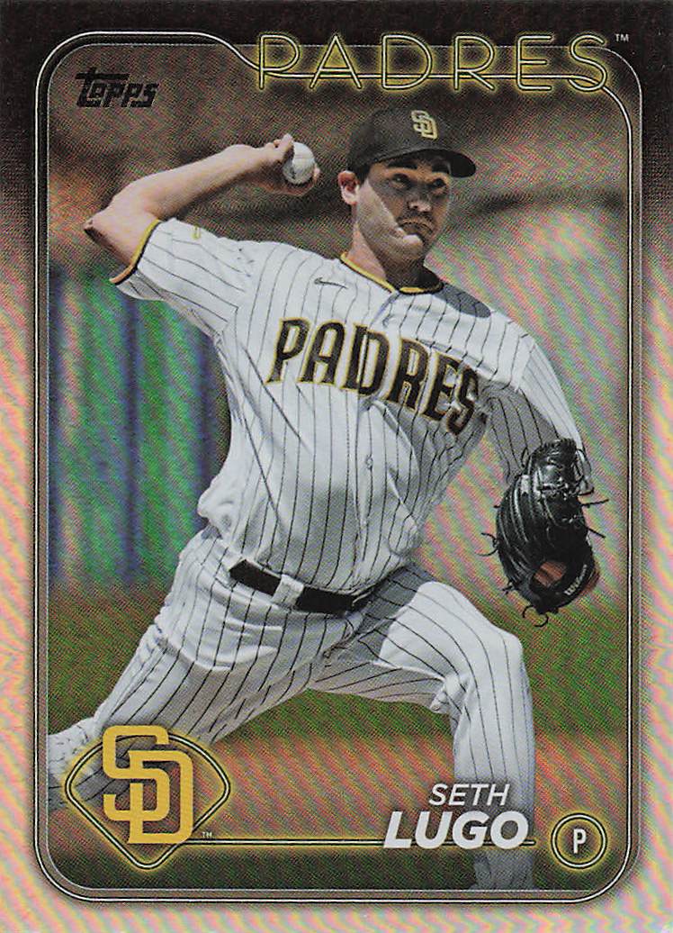 2024 Topps Baseball Rainbow Foil Seth Lugo #291
