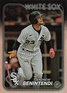2024 Topps Baseball Rainbow Foil Andrew Benintendi #306