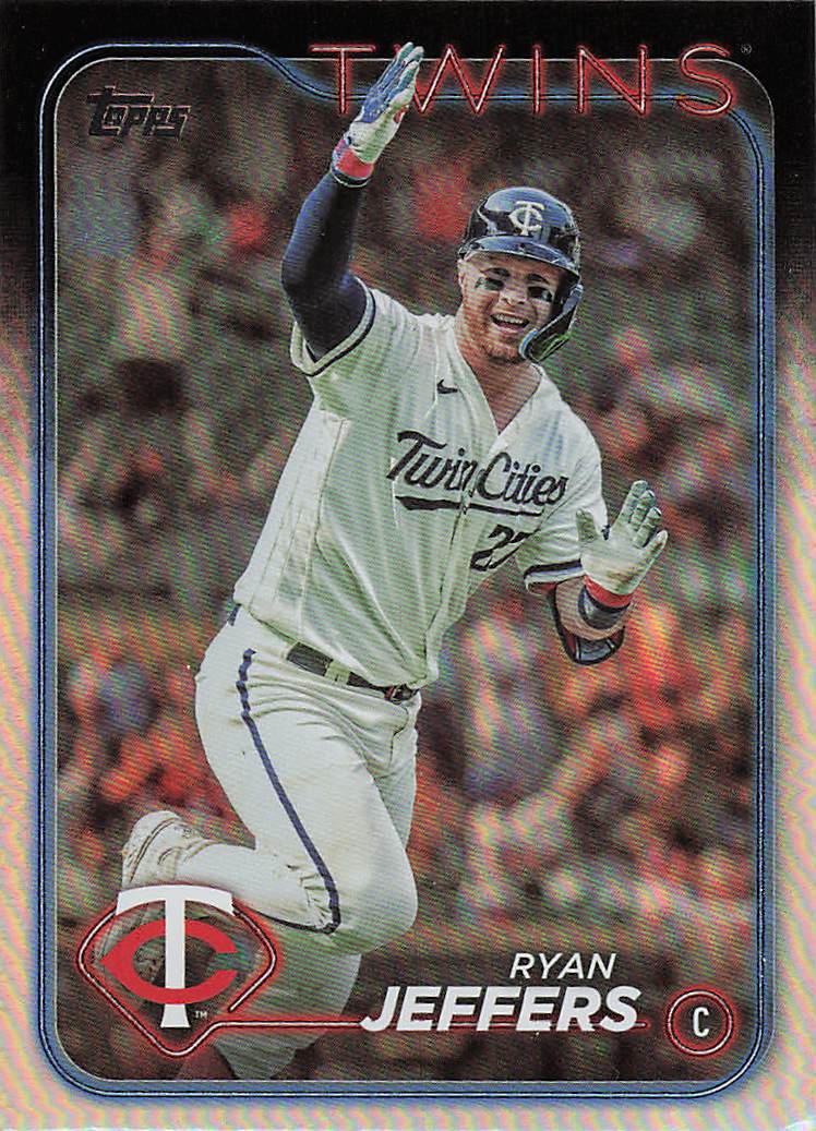 2024 Topps Baseball Rainbow Foil Ryan Jeffers #344
